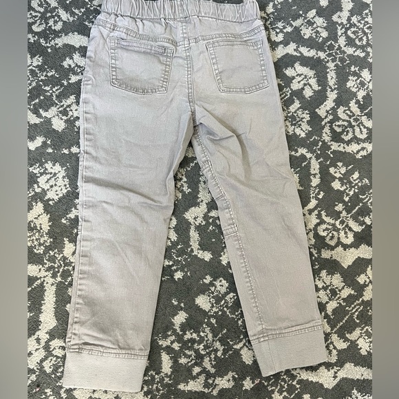 Andy & Evan toddler gray moto jogger pant 4T - Picture 3 of 5